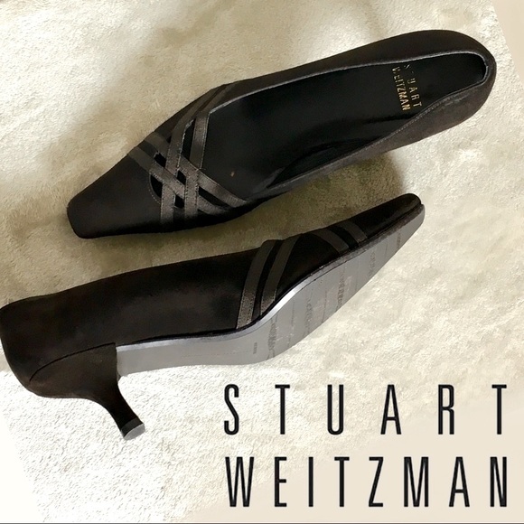🎉Stuart Weitzman Suede Crisscross Classic Pumps - Picture 3 of 8